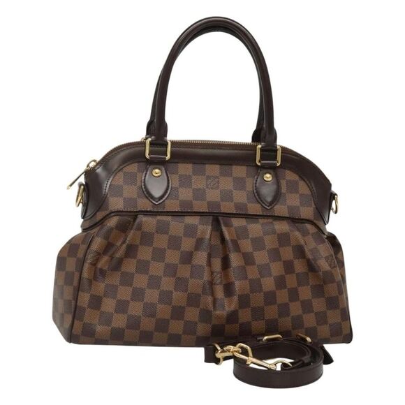 Louis Vuitton Trevi Handbag Damier Brown Canvas Handbag (Pre-Owned) - Picture 16 of 16